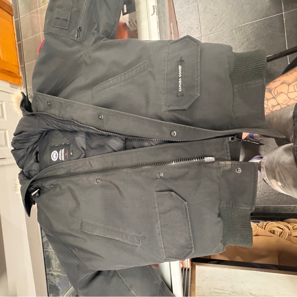 Canada Goose Men's Black Bomber Jacket